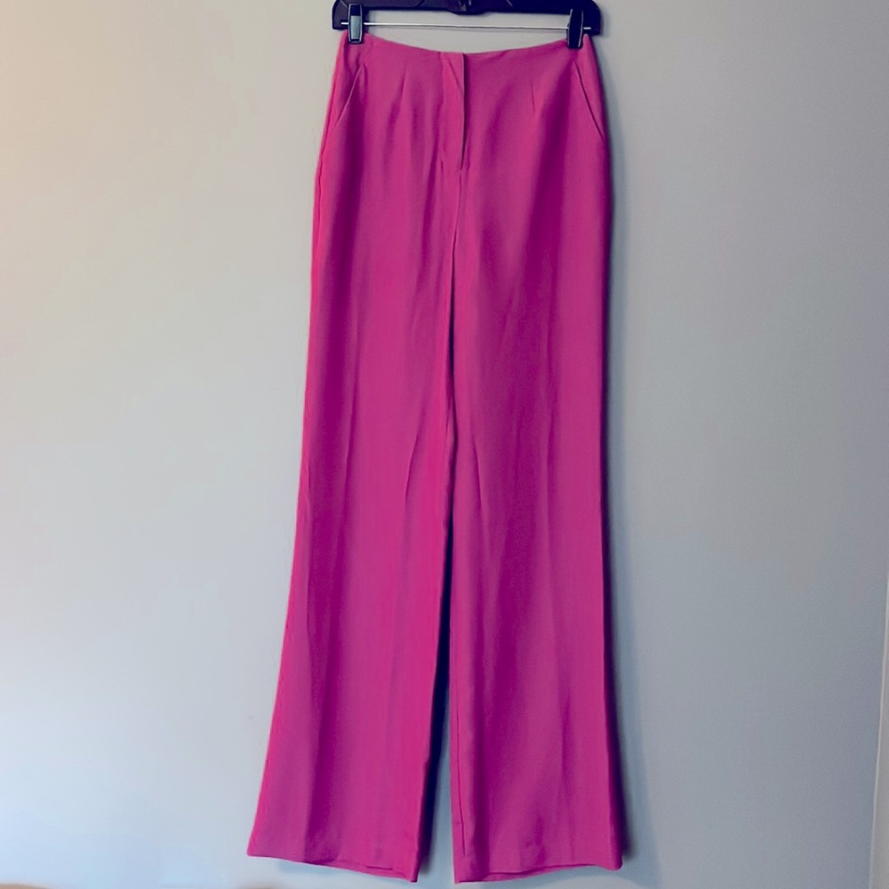BCBGeneration Berry Colored Pants with Pockets